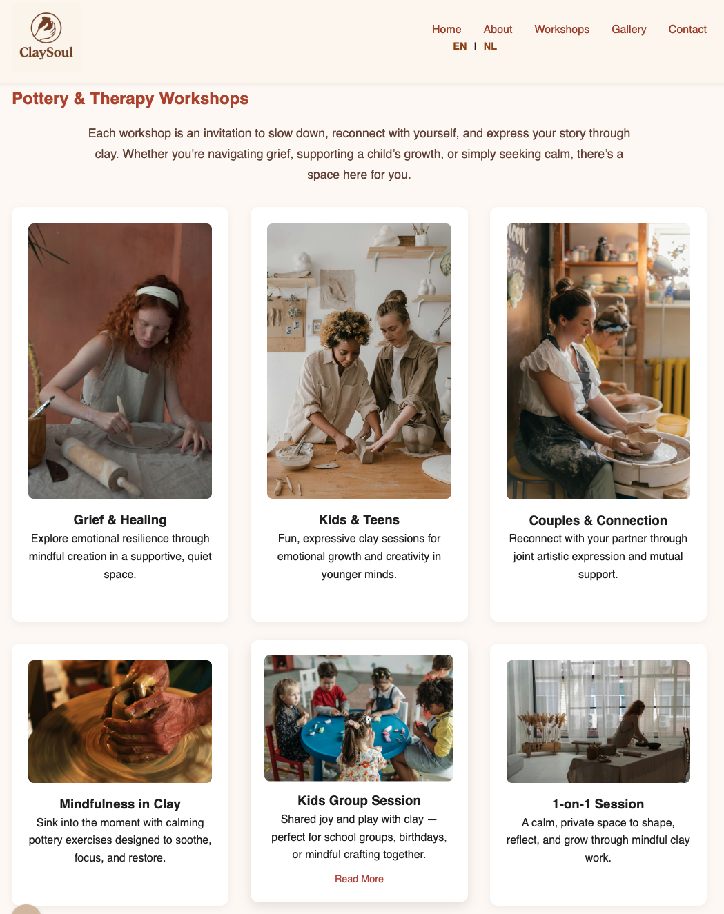 Creative Studio - Workshops